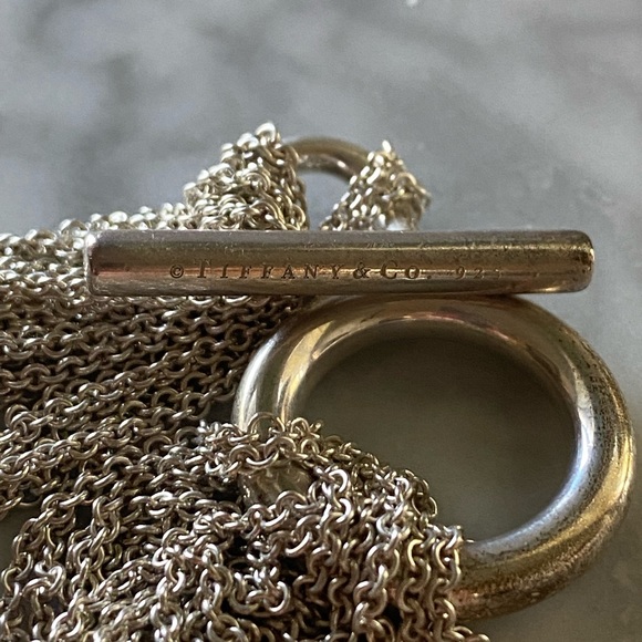 Tiffany & Co Silver Heart Bracelet - Picture 2 of 2
